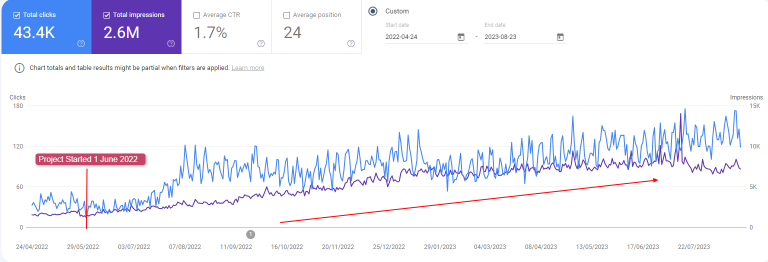 Ecommerce SEO Case Study